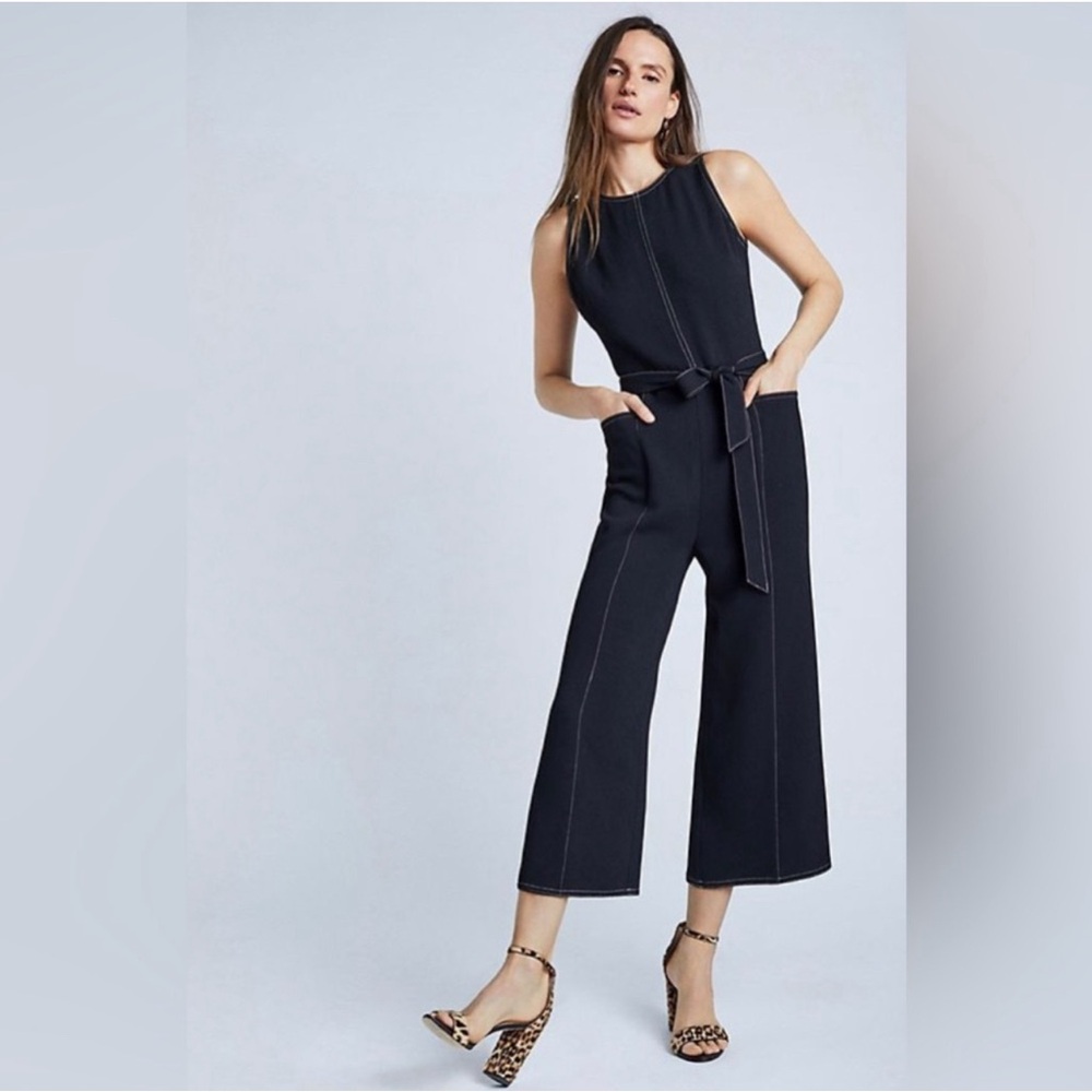Anthropologie- Black Jumpsuit